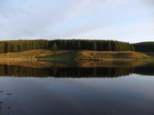 Sunset At The Tap End - bet the midges were biting Stan?
