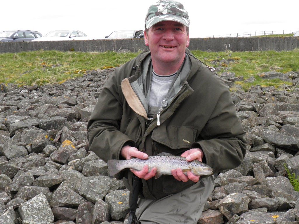 Gordon with another fine Glengavel Brownie