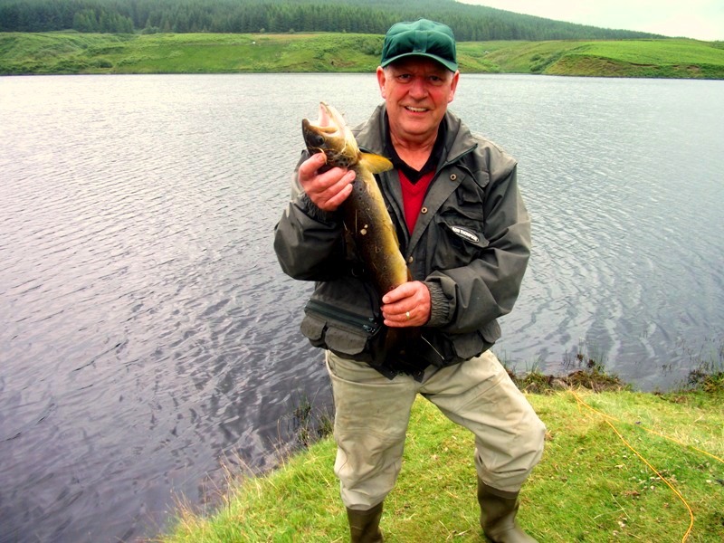 Bill Nelson with his Brownie caught and returned 140712