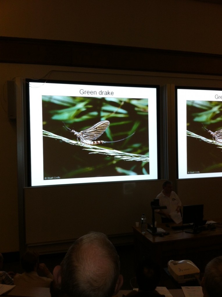 Slide of Green Drake from CRIMP launch - talk by Stuart Crofts
