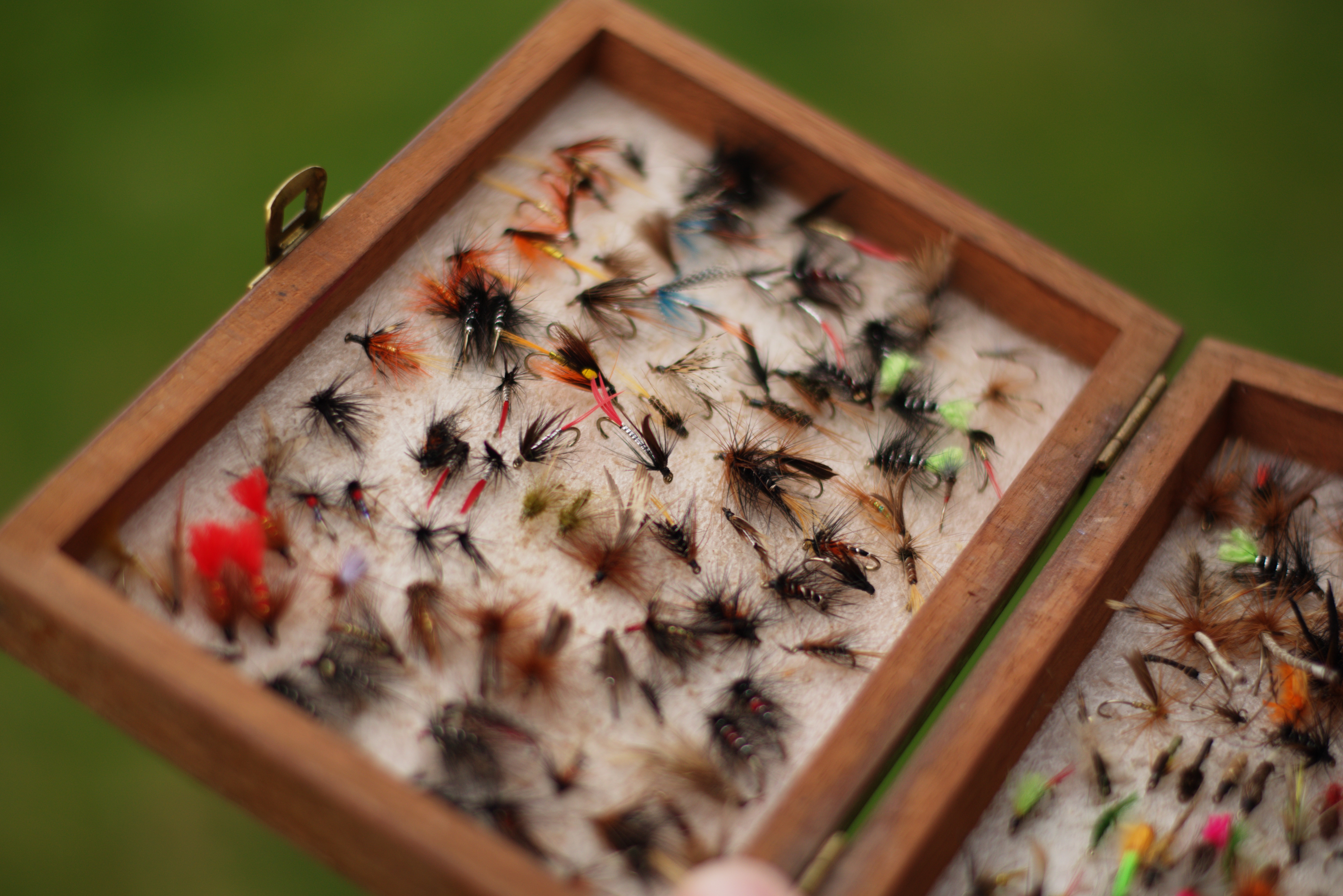 Every fly box has an anglers fingerprint on it - whose box is this?